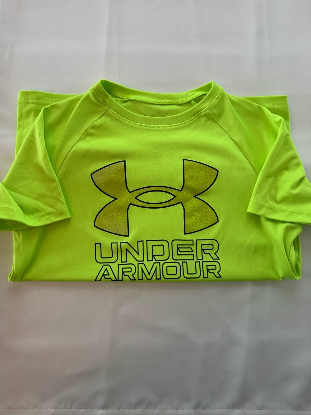 Under Armour Kids' Bright Lime Green Top